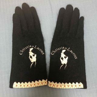 クリスチャンラクロワ(Christian Lacroix)のクリスチャンラクロワ　刺繍手袋(手袋)