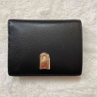 フルラ(Furla)の美品☆FURLA○二つ折り財布○ブラック(財布)