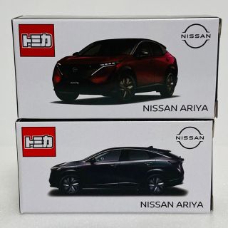 タカラトミー(Takara Tomy)の［日産オンライン］トミカ 日産アリア ミッドナイトブラック ミッドナイトパープル(ミニカー)