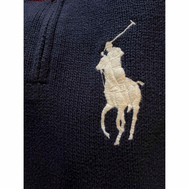 POLO RALPH LAUREN - ポロ ラルフローレン ジップアップ ネイビー ...