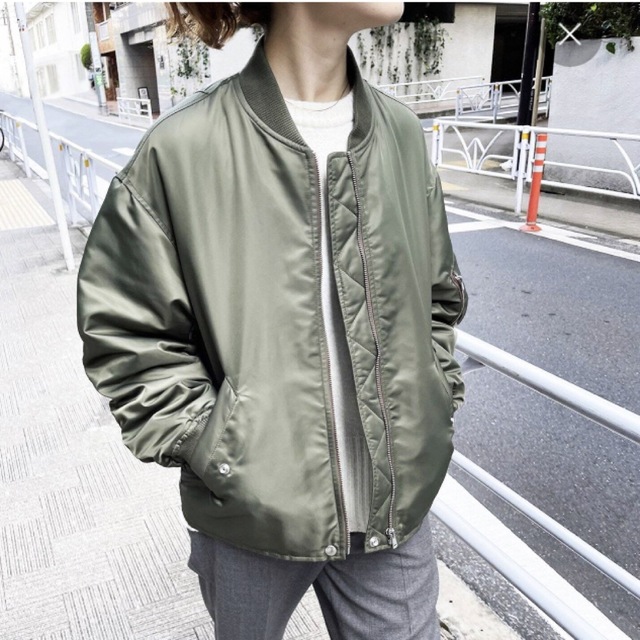 ☆大人気商品☆ Spick Span リサイクルナイロン撥水ブルゾン ブラック