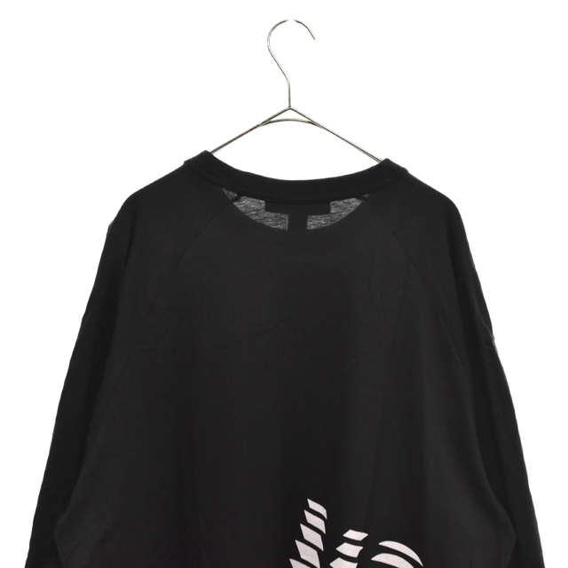 Y-3(ワイスリー)のY-3 ワイスリー 21AW OPTIMISTIC ILLUSIONS SHORT SLEEVE TEE ロゴプリントTシャツ カットソー ブラック メンズのトップス(Tシャツ/カットソー(半袖/袖なし))の商品写真