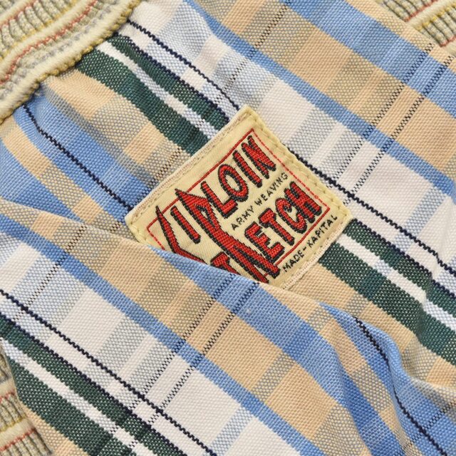KAPITAL - KAPITAL キャピタル 18SS OX CHECK SHIMOKITA SHORTS KAPITAL - KAPITAL キャピタル 18SS OX CHECK SHIMOKITA SHORTS