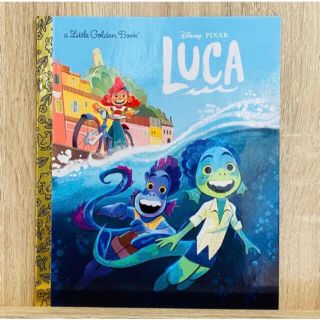 ディズニー(Disney)のディズニー英語絵本　キッズ洋書　ピクサー　ストーリーブック　LUCAあの夏のルカ(絵本/児童書)