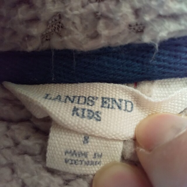 LANDS’END(ランズエンド)のLANDSEND 120cm 赤 キッズ/ベビー/マタニティのキッズ服男の子用(90cm~)(ジャケット/上着)の商品写真