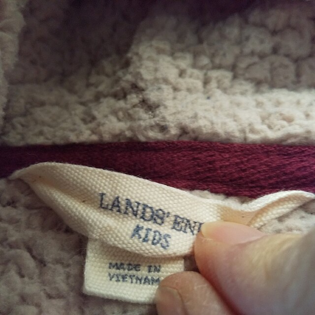 LANDS’END(ランズエンド)のLANDSEND 120cm 青 キッズ/ベビー/マタニティのキッズ服男の子用(90cm~)(ジャケット/上着)の商品写真