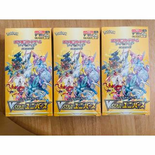 ポケモン - VSTARユニバース 3BOX 未開封シュリンク付き ポケモン
