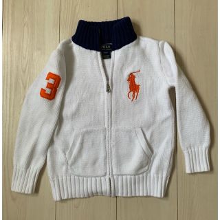 ポロラルフローレン(POLO RALPH LAUREN)のPOLO ポロラルフローレン★カーディガン　4T サイズ110(カーディガン)