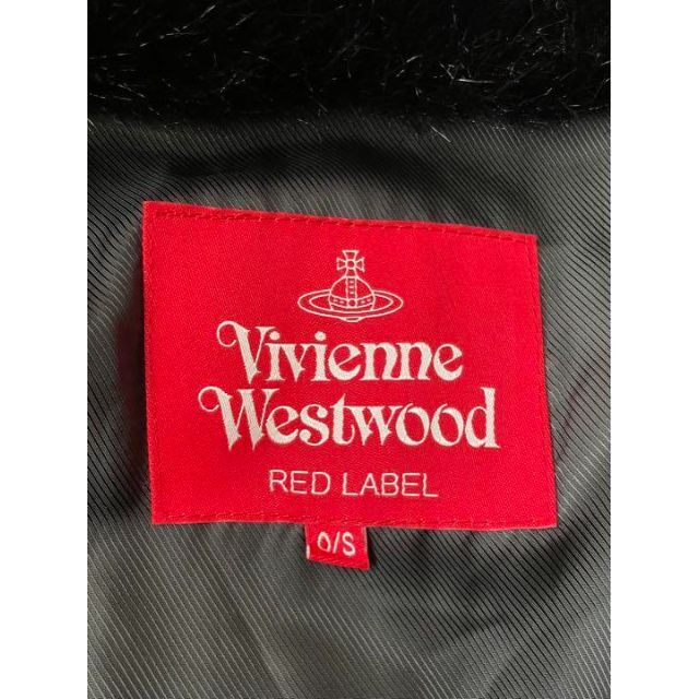 Vivienne Westwood(ヴィヴィアンウエストウッド)の美品 ヴィヴィアン ウエストウッド エコファー フェイクファー ラブ コート レディースのジャケット/アウター(毛皮/ファーコート)の商品写真