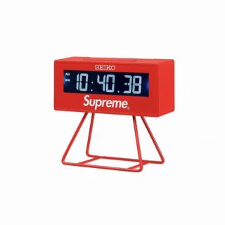 シュプリーム(Supreme)のシュプリーム セイコー マラソン クロック "レッド"(置時計)