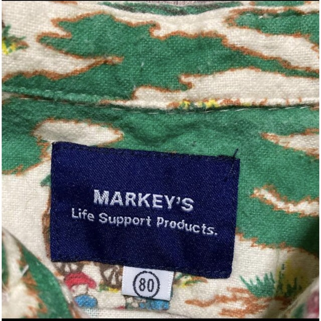 MARKEY'S(マーキーズ)のマーキーズ　シャツ　80サイズ キッズ/ベビー/マタニティのベビー服(~85cm)(シャツ/カットソー)の商品写真