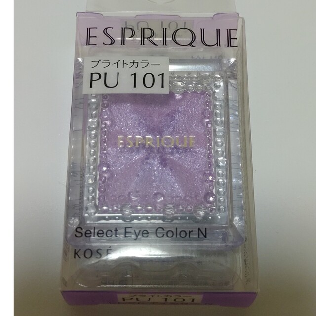 ESPRIQUE(エスプリーク)のエスプリーク アイシャドウ アイカラー レフィル PU101 パープル コスメ/美容のベースメイク/化粧品(アイシャドウ)の商品写真