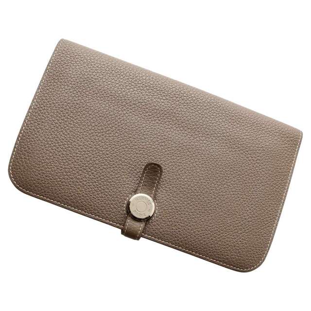 セール 登場から人気沸騰】 Hermes 財布 HERMES C刻印 トゴ エトゥープ
