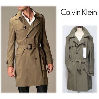 カルバンクライン(Calvin Klein)の88,000円新品訳タグ付き【カルバンクライン】トレンチコート 46(大きめ)(トレンチコート)