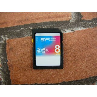 SiliconPower 8GB SDHCカード(PC周辺機器)