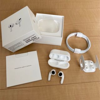 アップル(Apple)のAirPods Pro 目立った傷汚れなし(ヘッドフォン/イヤフォン)