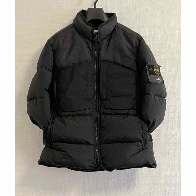 stone island ナイロンミックスファブリックダウン