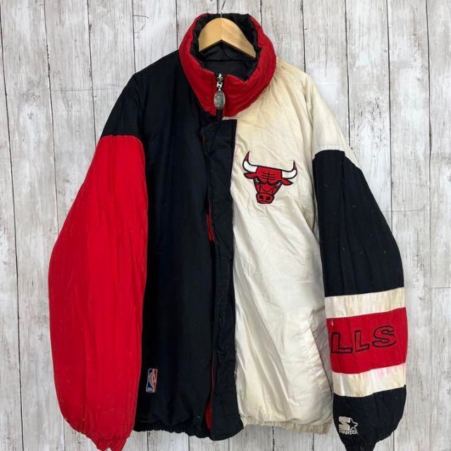 90sビンテージstarter製CHICAGOBullsシカゴブルズジャケット