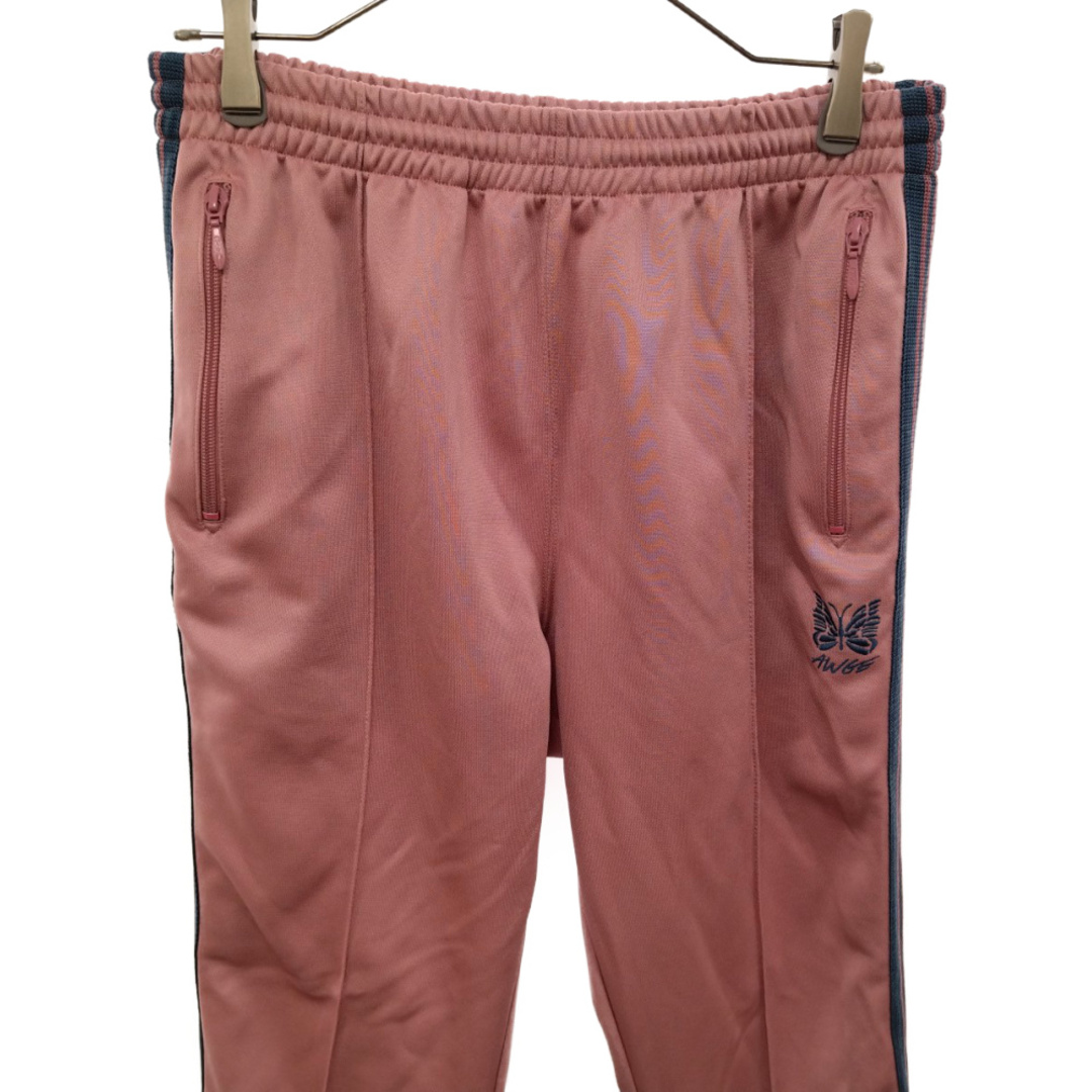 Needles(ニードルス)のNeedles ニードルス xAWGE NARROW TRACK PANT アウグ ポリスムース ジャージ トラックパンツ ピンク AP002 メンズのパンツ(その他)の商品写真