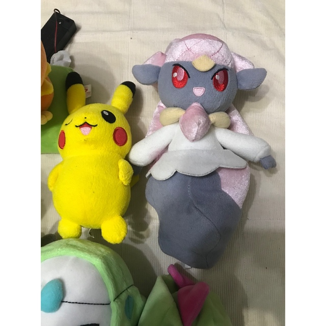 ポケモン(ポケモン)のポケモン　ぬいぐるみ　セット　ディアンシー　メロエッタ　話す　おしゃべり エンタメ/ホビーのおもちゃ/ぬいぐるみ(キャラクターグッズ)の商品写真