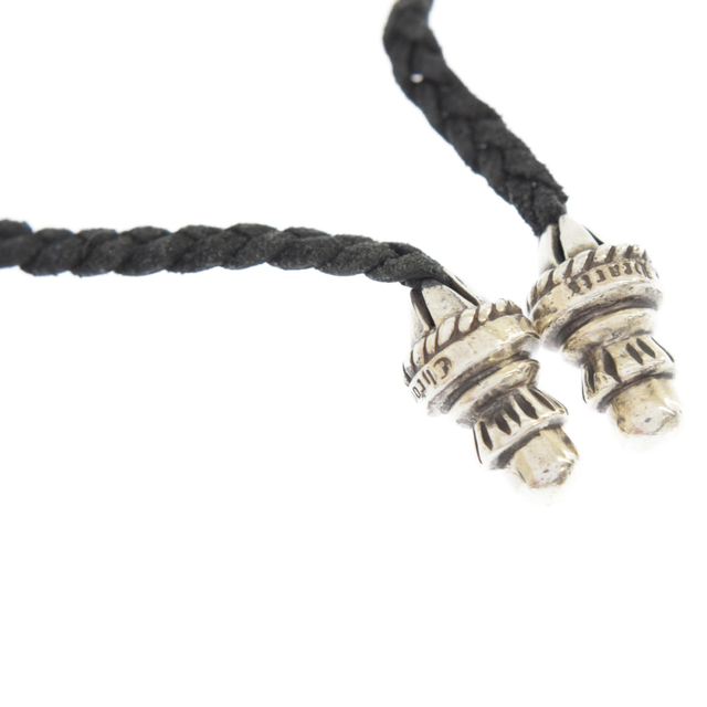 CHROME HEARTS クロムハーツ Pendant Celtic Roller W/S Leather Braid