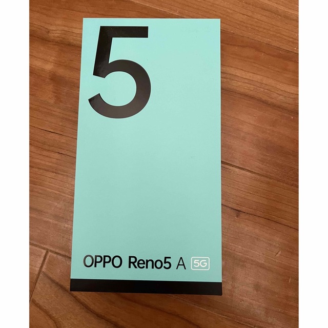 OPPO Reno5 A シムフリー　シルバーブラック　128GB