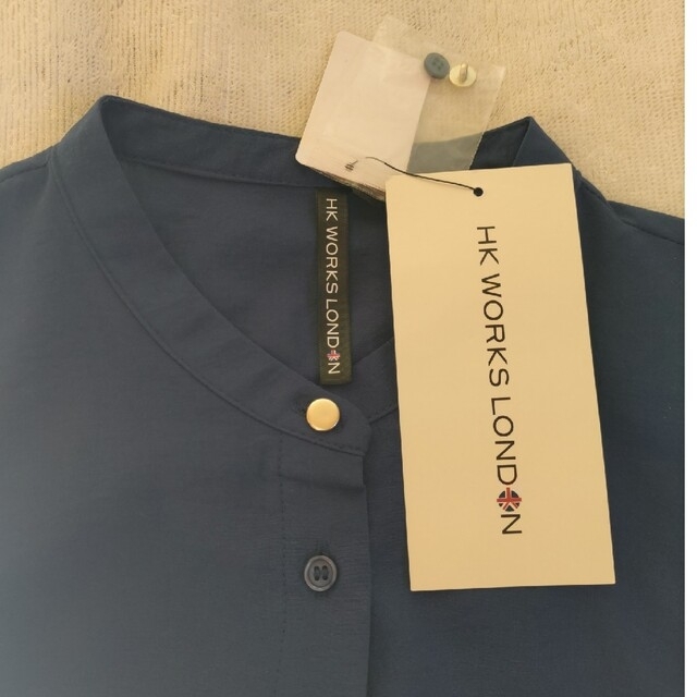 HK WORKS LONDON ブラウス 七分袖 hk works