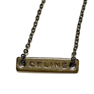 セリーヌ(celine)の超レア美品　ブロンズカラー　セリーヌ　ヴィンテージ　メタルチャーム　ネックレス(ネックレス)