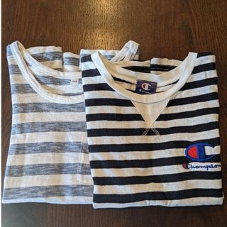 チャンピオン(Champion)のチャンピオン　無印良品　ノースリーブ　タンクトップ　トップス　キッズ　2枚セット(Tシャツ/カットソー)