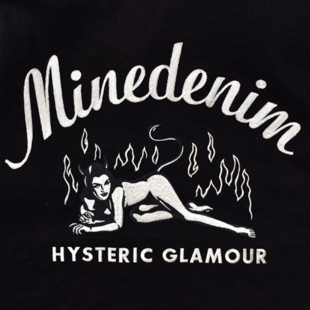 MINEDENIM(マインデニム)の新品 MINEDENIM×HYSTERIC GLAMOUR デニムジャケット メンズのジャケット/アウター(Gジャン/デニムジャケット)の商品写真