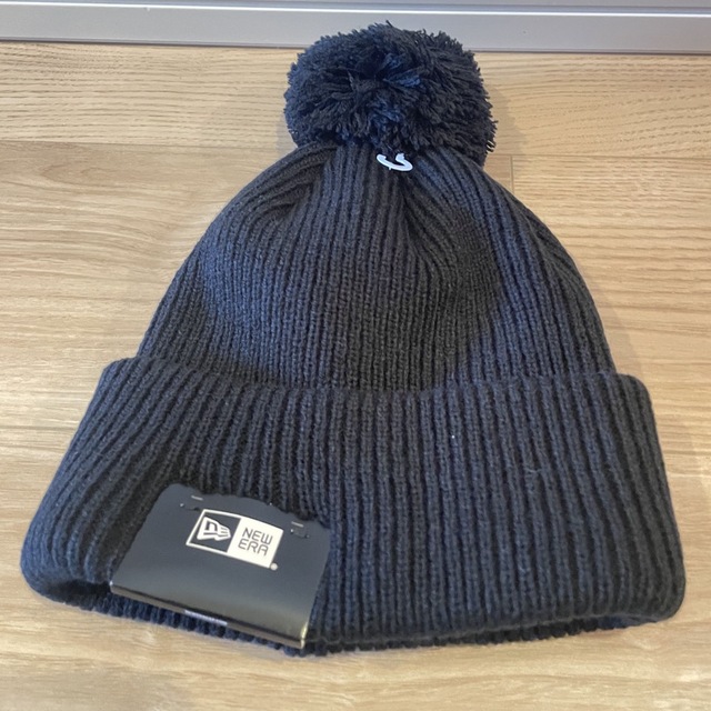 NEW ERA FRAGMENT DESIGN ポンポンニット リブ ブラック 4