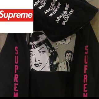 シュプリーム(Supreme)の【コミック　THRASHER】SUPREME　シュプリーム　パーカー　フードロゴ(パーカー)