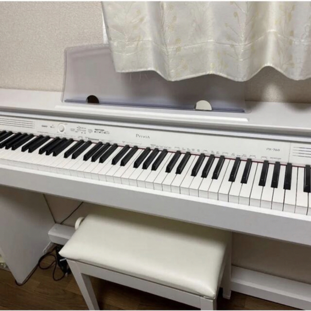 CASIO(カシオ)のセール　CASIO 電子ピアノ PX-760 と椅子セット 楽器の鍵盤楽器(電子ピアノ)の商品写真