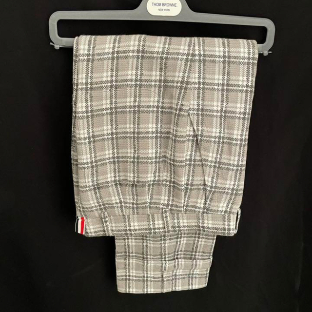 THOM BROWNE(トムブラウン)の【THOM BROWNE 】チェック柄 パンツサイズ1✳︎GUCCI PRADA メンズのパンツ(スラックス)の商品写真