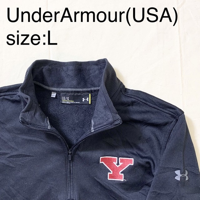 UNDER ARMOUR(アンダーアーマー)のUnderArmour(USA)ハーフジップアスレチックジャケット メンズのジャケット/アウター(ブルゾン)の商品写真