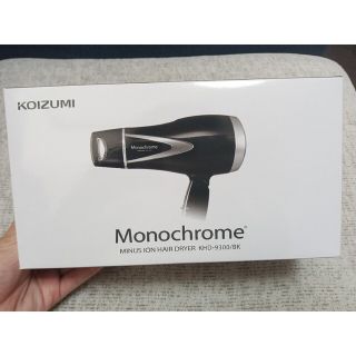 コイズミ(KOIZUMI)の未開封　新品　Monochrome ドライヤー(ドライヤー)