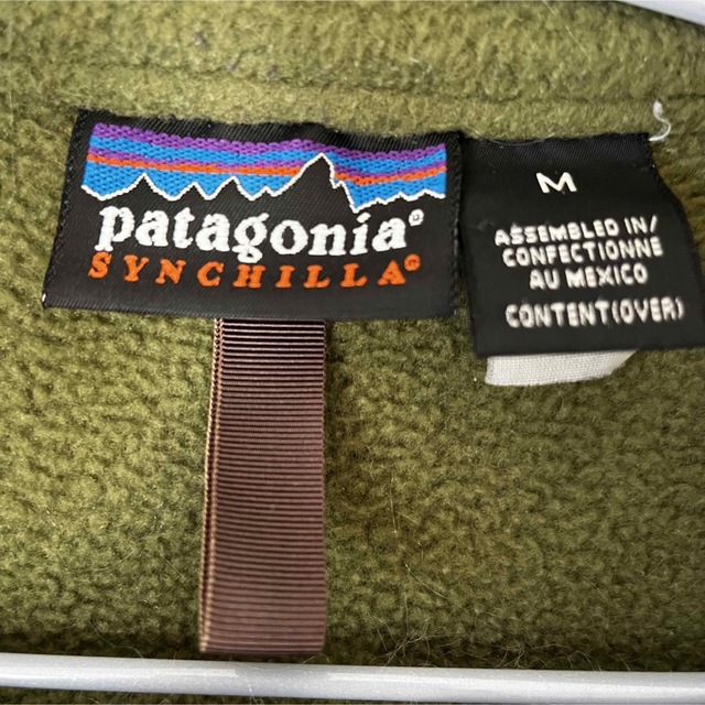 Patagonia パタゴニア　ハーフジップ　シンチラ　グリーン 4