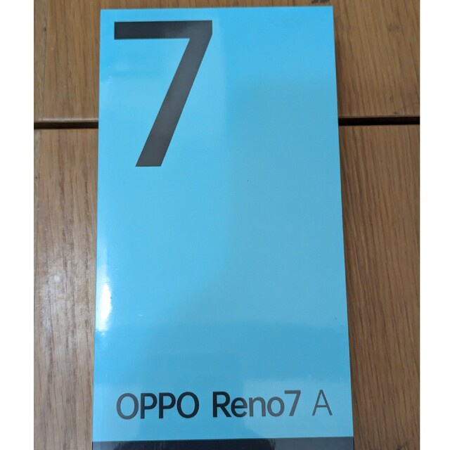 Oppo Reno 7a 新品未開封　スターリーブラックスマホ/家電/カメラ