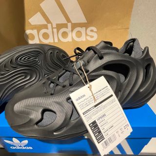 adidas - 黒27cm adiFOM Q アディフォーム オールブラック サンダルの