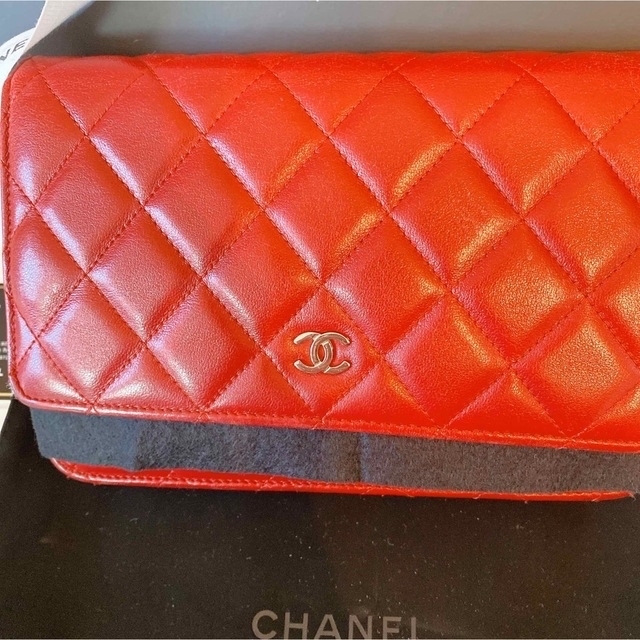 23時迄限定価格‼️【CHANEL】チェーンウォレットショルダー　財布