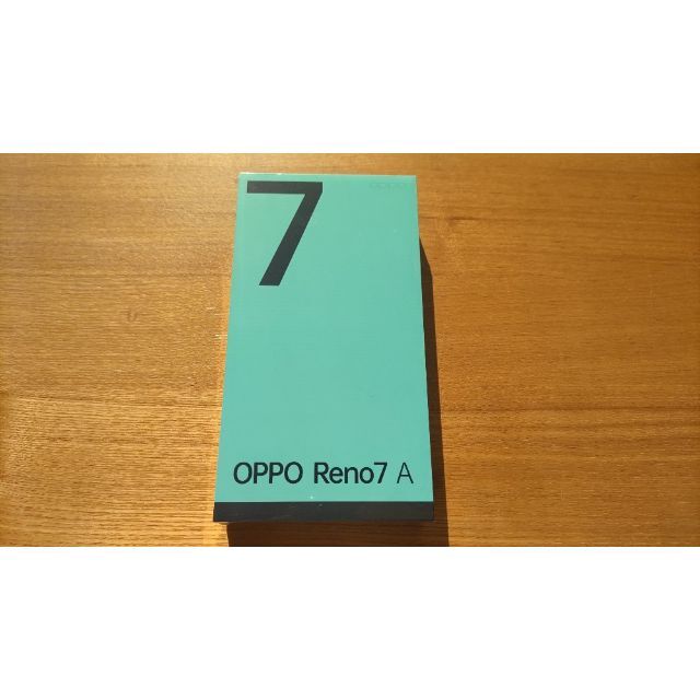 OPPO Reno7A A201OP ｽﾀｰﾘｰﾌﾞﾗｯｸ Ymobile版