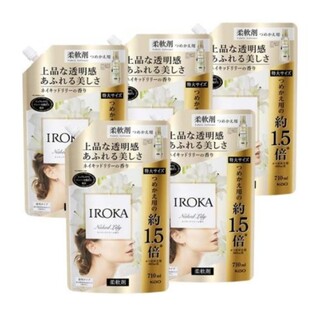 フレア フレグランス IROKA 柔軟剤 ネイキッドリリーの香り 詰め替え(洗剤/柔軟剤)
