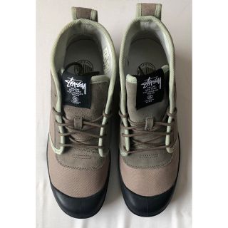 ステューシー(STUSSY)の【レア】STUSSY×PALLADIUM Mid Boots コラボ(スニーカー)