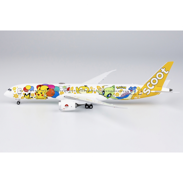 @新品@スクート　B787-9 ポケモン特別塗装1/400 ジェット