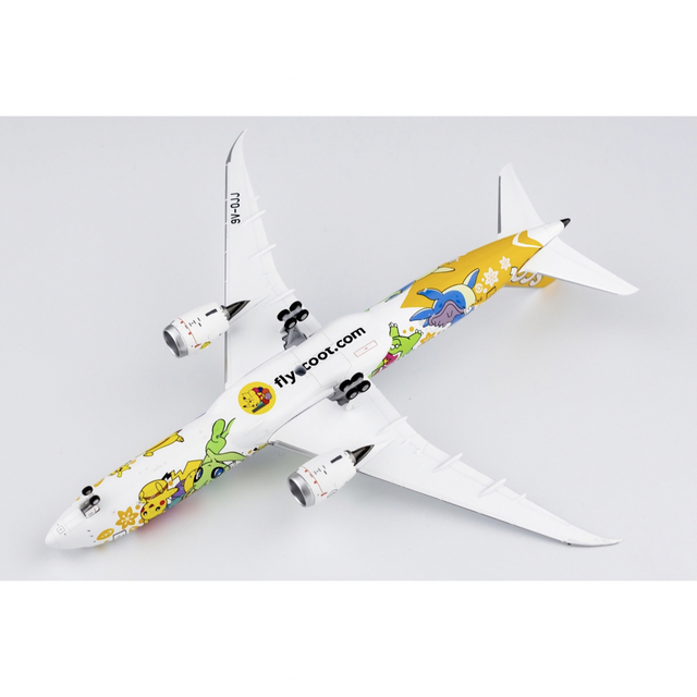 @新品@スクート　B787-9 ポケモン特別塗装1/400 ジェット