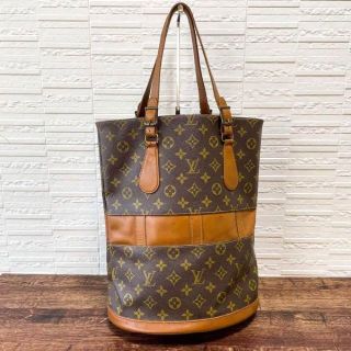 【LOUIS VUITTON】トートバッグ　バケットPM USA限定　モノグラム