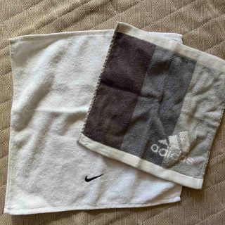 ナイキ(NIKE)のNIKE adidas ハンドタオル《新品・未使用品》(タオル)