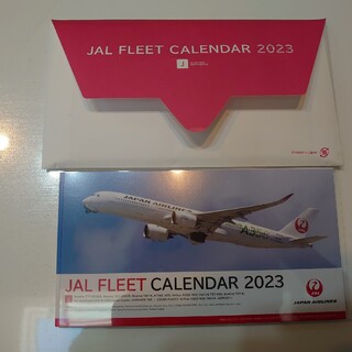 ジャル(ニホンコウクウ)(JAL(日本航空))のJAL卓上カレンダー2023(航空機)