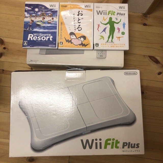 Wii  ソフト三本　バランスボード