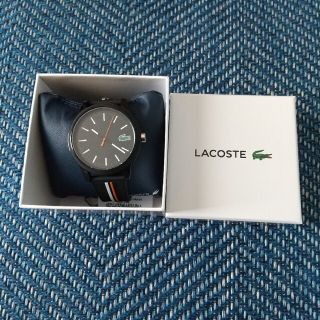 ラコステ(LACOSTE)の【お値下げ！】LACOSTE ラコステ 腕時計 黒(腕時計(アナログ))